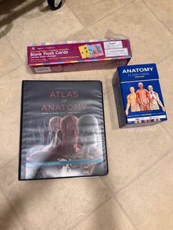 Atlas of Anatomy 4th Edition + Flash Cards Bundle