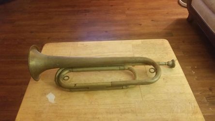 Vintage millitary US regulation Trumpet