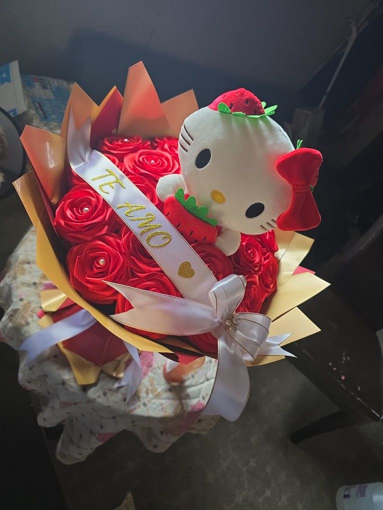 Arreglo De 20 Rosas Artificiales