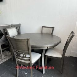 Round Dining Table Set