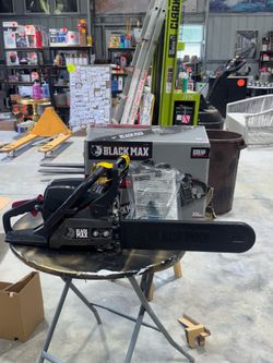 Black Max 16" Gas Powered Chainsaw - New!