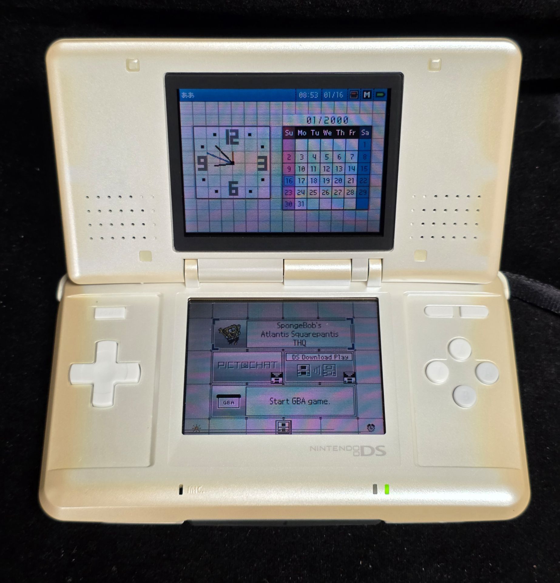 Nintendo DS Launch Edition Pure White Handheld System