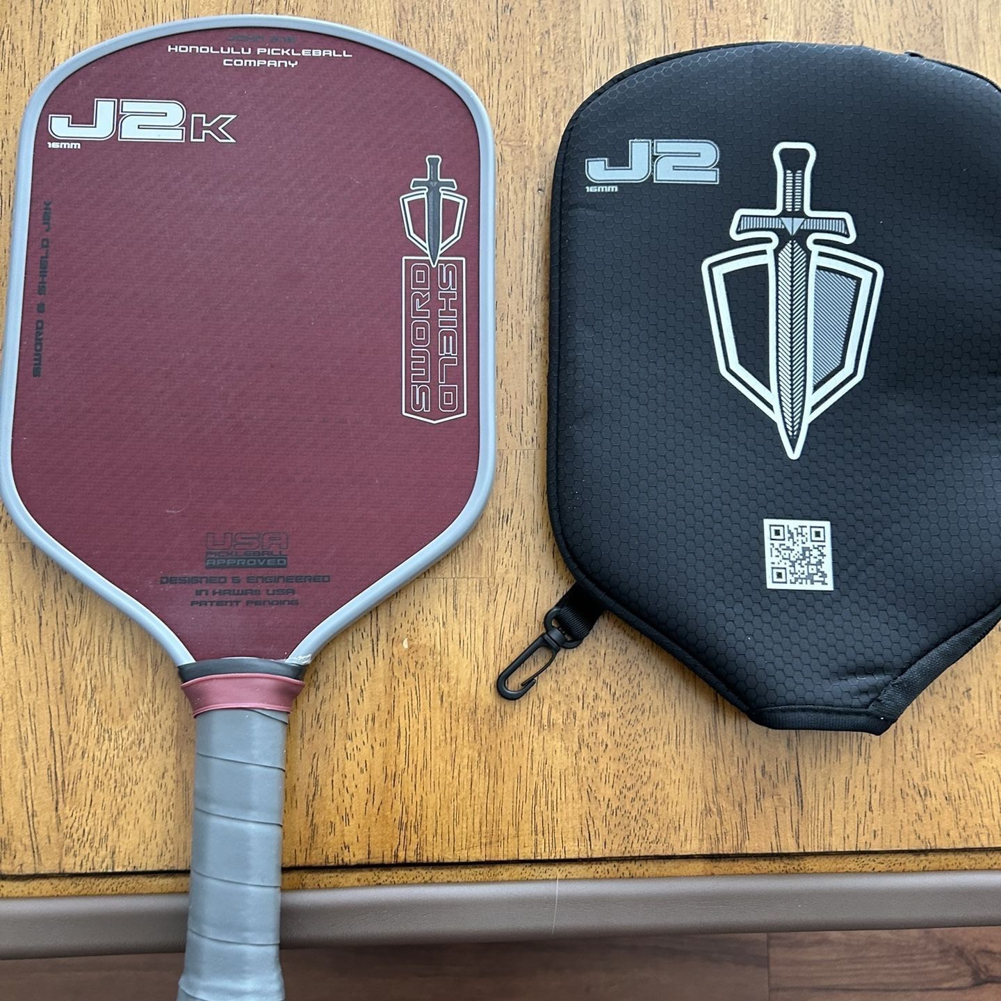 Honolulu Pickleball Company J2K 16mm With Kevlar face