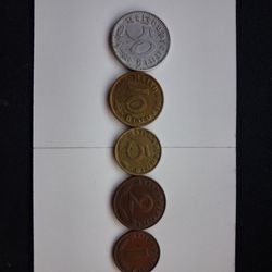 Coins from the German Third Reich