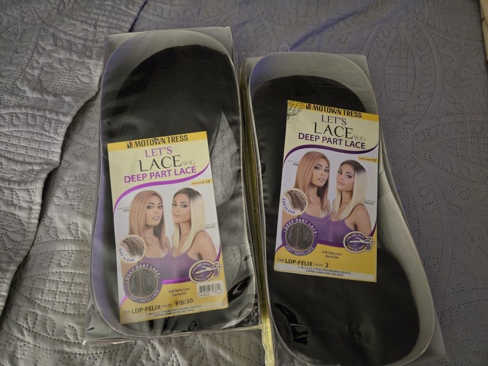 Two Lace Front Wigs
