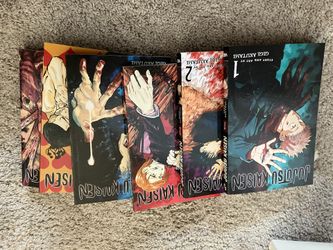 Jujutsu Kaisen Books 1-6