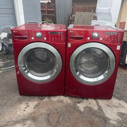 LG Washer And Gas Dryer 