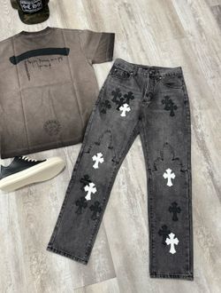 chrome hearts jeans