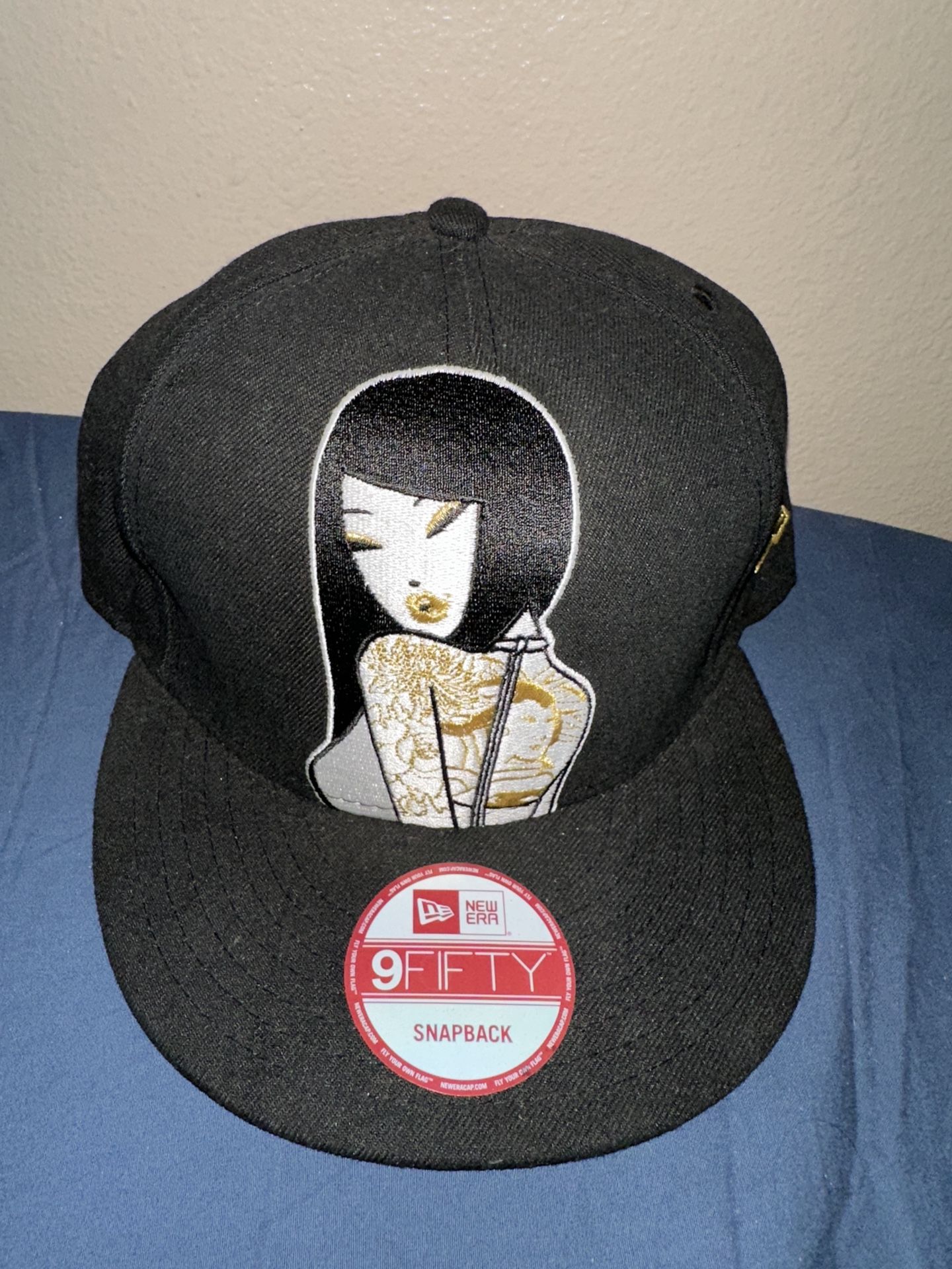 Rare 2011 TKDK Tokidoki New Era Tatooed Girl Snapback Hat 