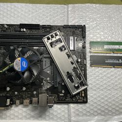 Asus Prime B360M-A LGA1151 W/intel Core i3 8100 3.6Ghz and 16GB of Ram