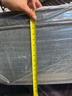 14 in mattress queen size !!! Shoot me a message and we can get it delivered to you today !!