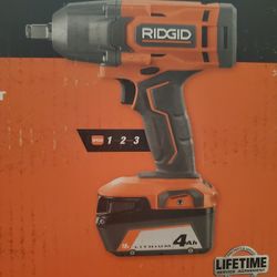 Ridgid 18v 1/2in. Impact Wrench 