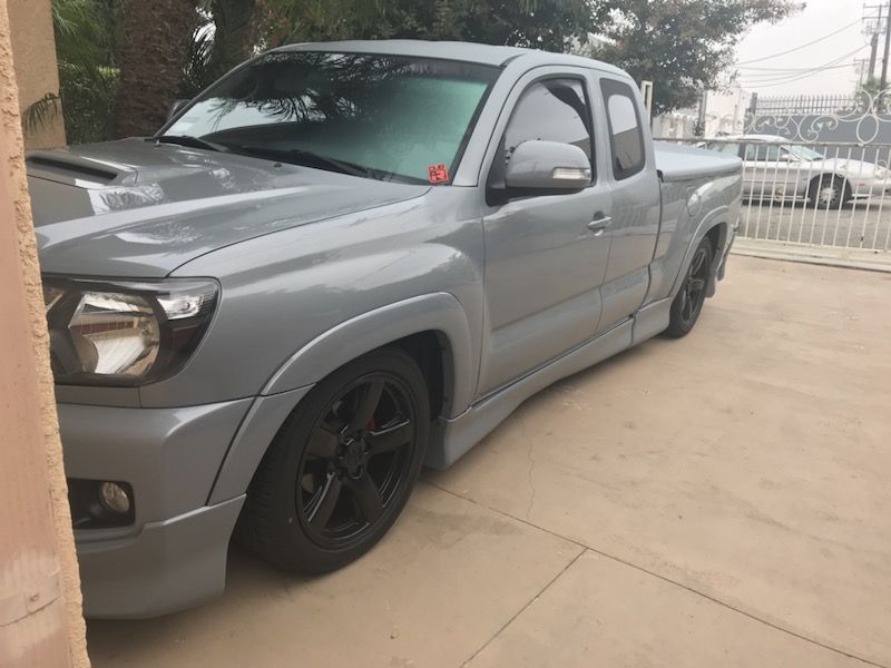 Toyota Tacoma X Runner Cement Grey