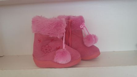Baby girl warm winter boots sz 3