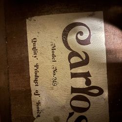 6 String Carlos Guitar 