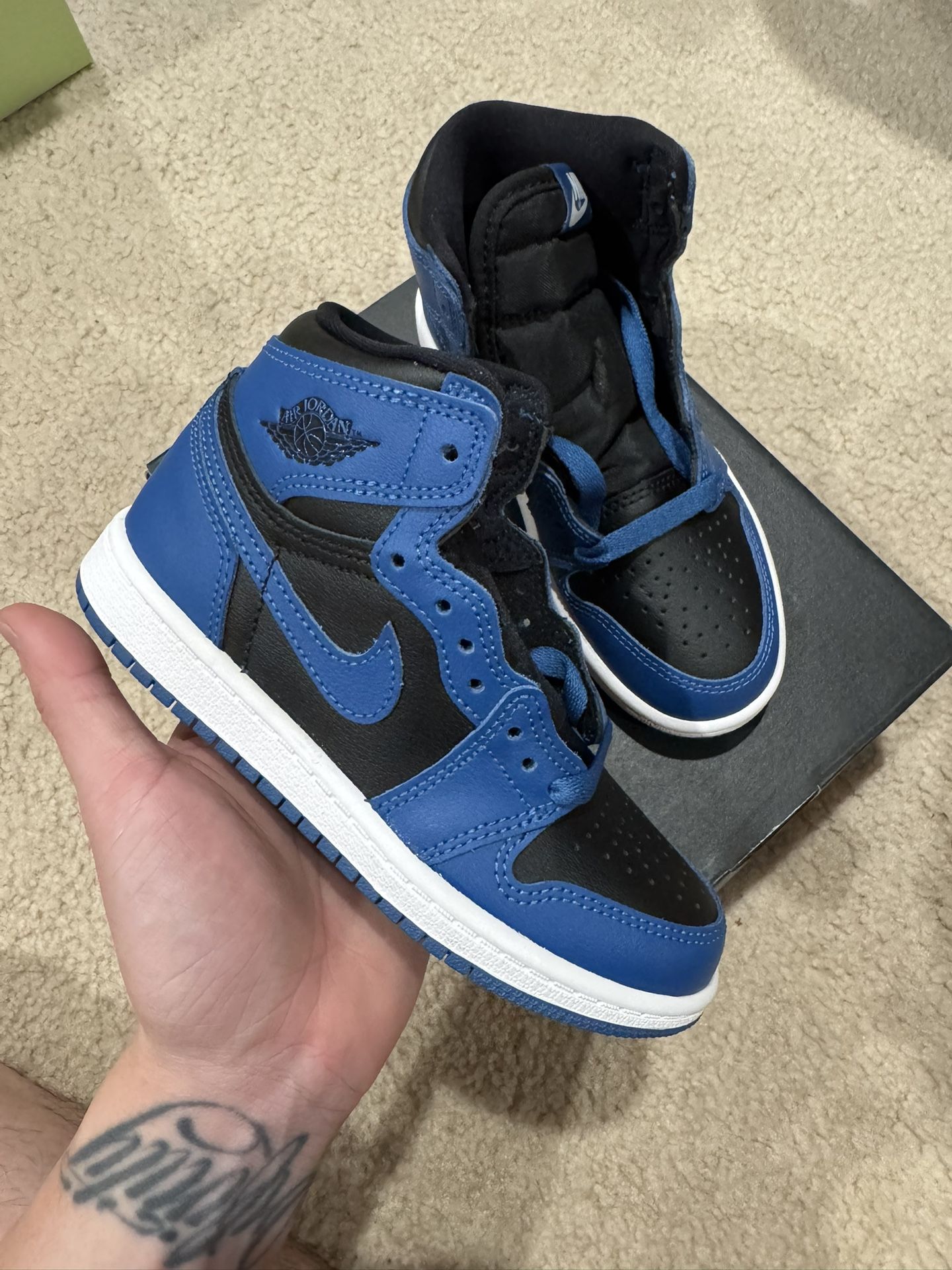 Jordan 1 Retro “Dark Marina Blue” size 12C