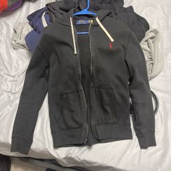 Black Polo hoodie