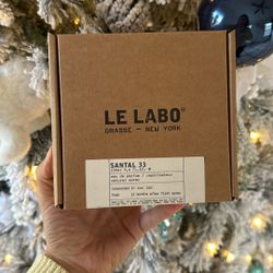 Le Labo Santal 33 Perfume AUTHENTIC Brand New, Retail $350