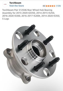 Rear Wheel Bearing Set Lexus