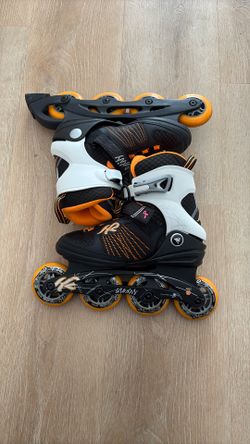 K2 Alexis-W Inline Skates  Breast Cancer Ribbon Roller Blades Size 7