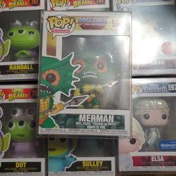 Masters Of The Universe Merman Funko Pop #564 Vaulted / Retired