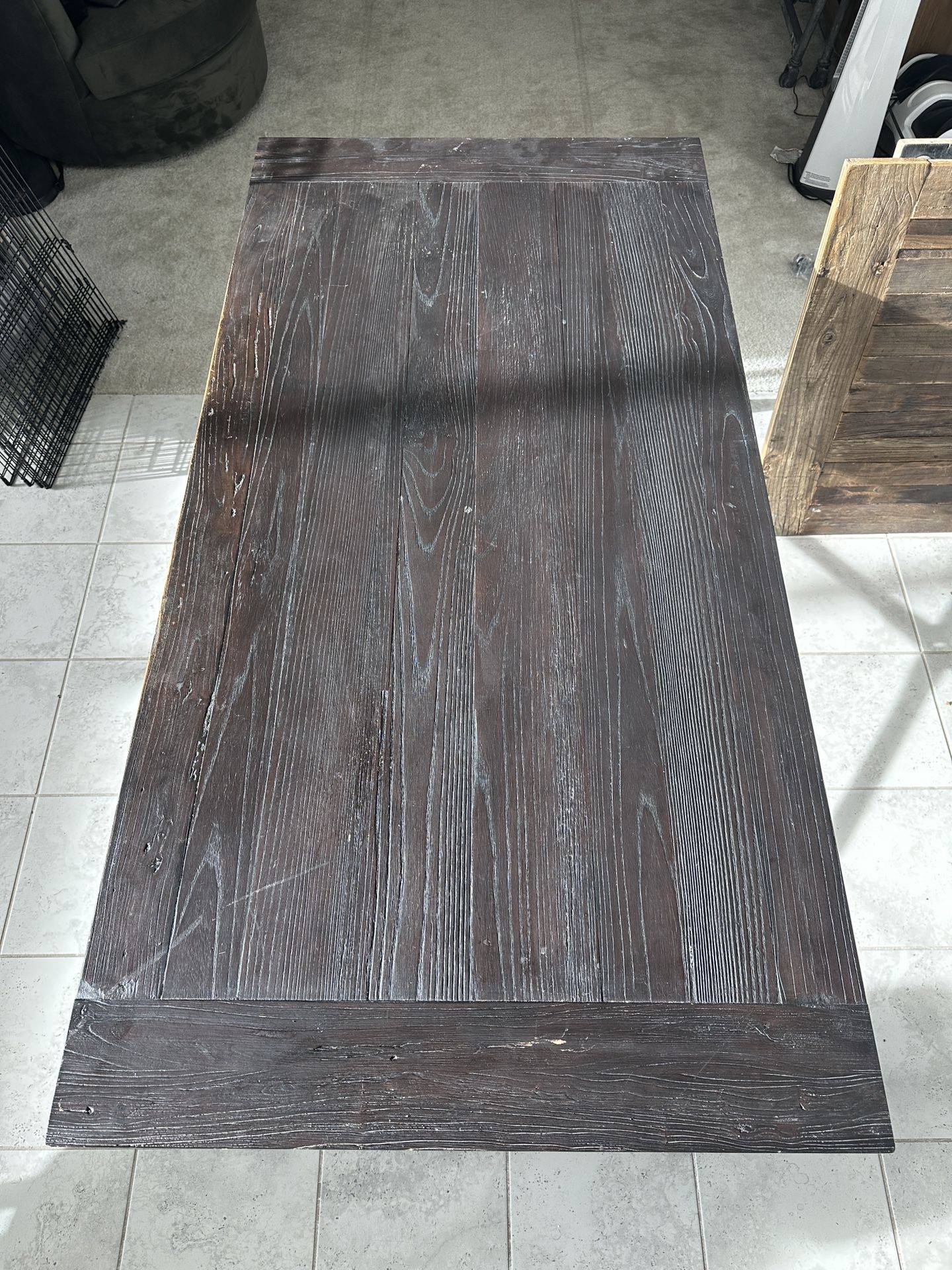 Restorationa Hardware RH Flatiron Dining Table 60” x 33”
