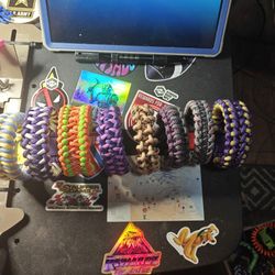 Paracord Bracelets/Hundreds Of Them