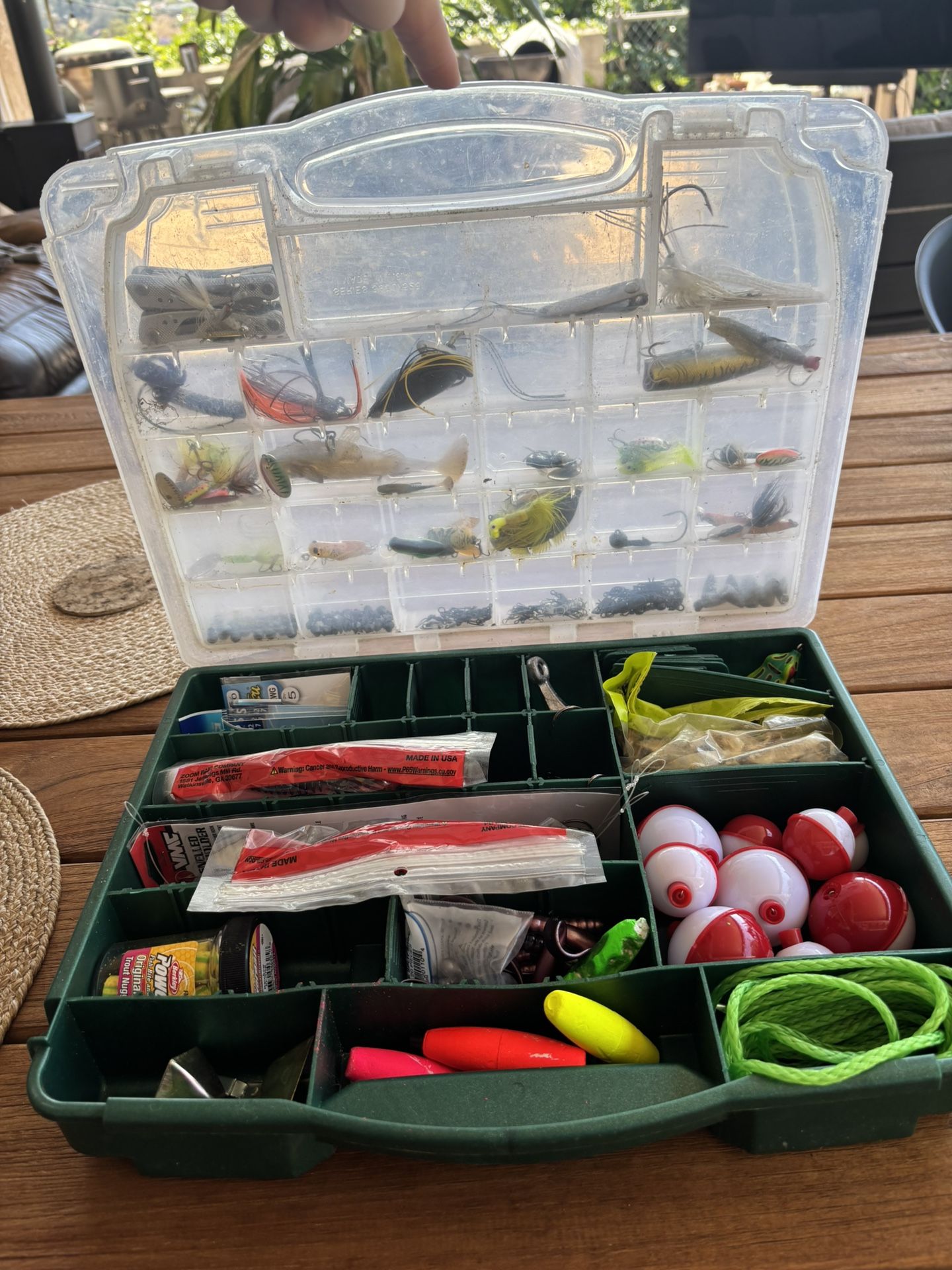 Fishing Tackle With Box