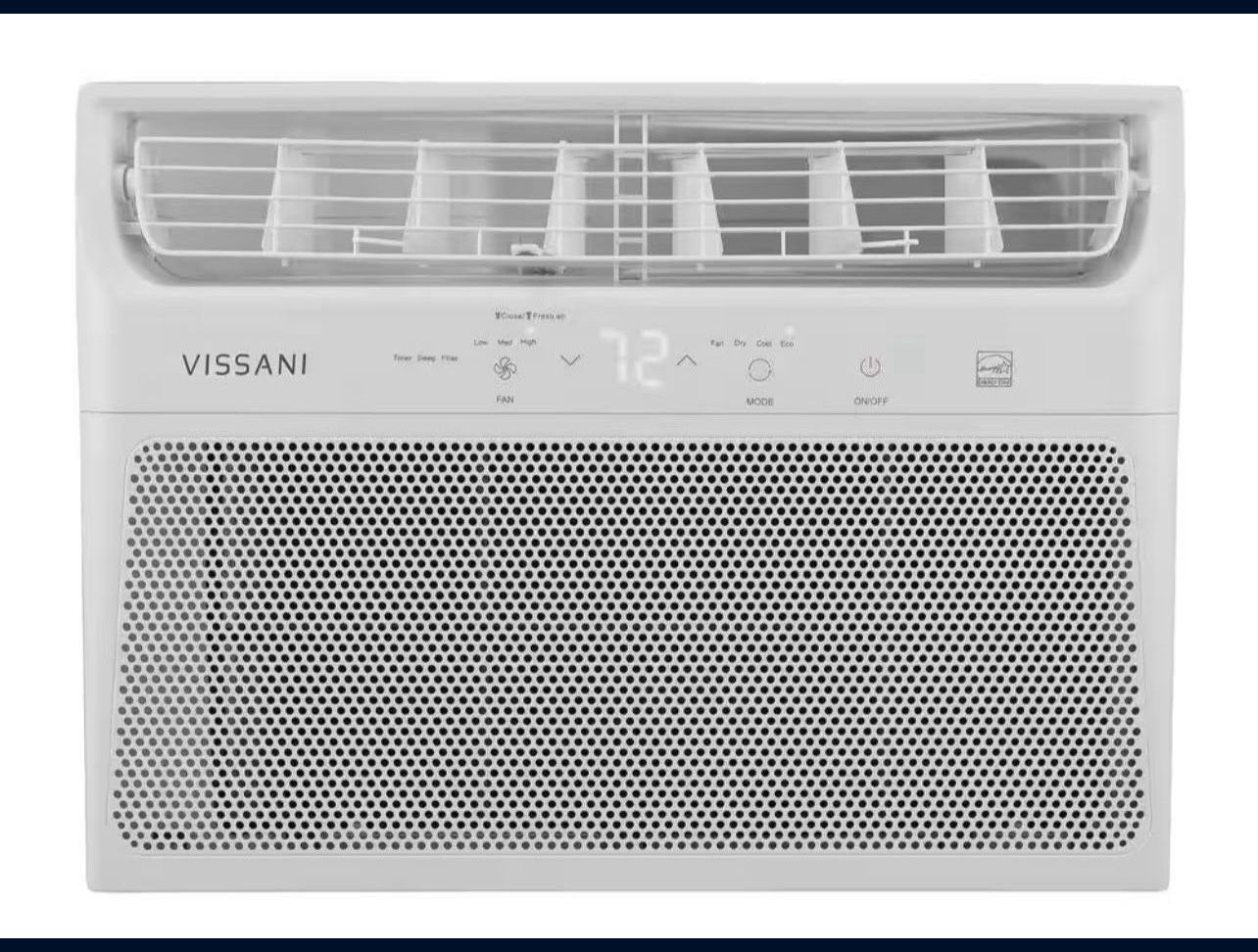 Vissani Air 10,000 BTU Window Ac With Remote Control New Asking $245