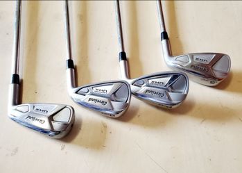 Cleveland Launcher UHX RH Iron Set 4, 6, 8, PW Dynamic Gold DST 98 Steel Shafts