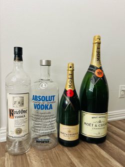 Large Magnum glass Bottles