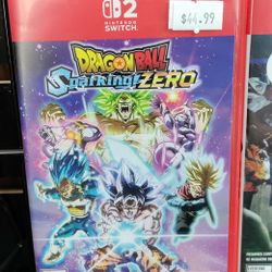 Dragonball Sparking Zero Nintendo Switch 2 
