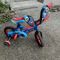 Spiderman Toddler bike 