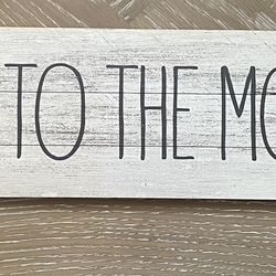 I Love You To The Moon And Back Picture Frame 