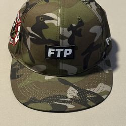 FTP F@ck The Population Firearm Wax Cotton Fitted Hat Cap Brand New DS