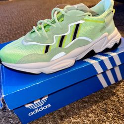 Adidas OZWEEGO Glow Green - 9.5 M 11 W 