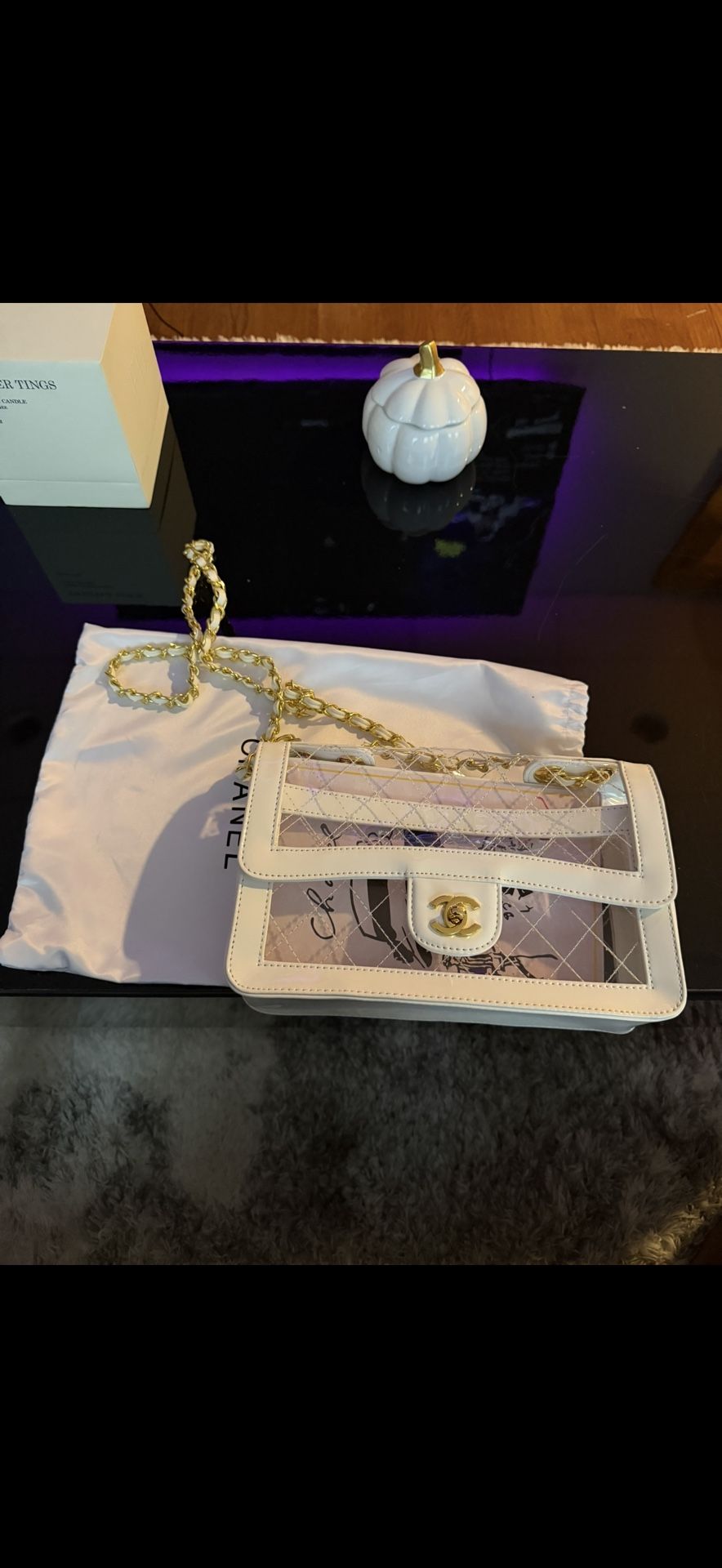 Clear Chanel Bag 