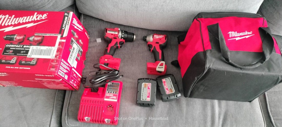 Selling Milwaukee Combo Drills Brand New