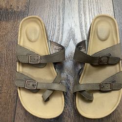 Girls Brown Sandals Size 4 Youths By Steve Madden 