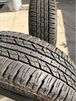 (2) Used Yokohama Geolander A/T G015