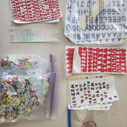 Letter Stickers For Crafts