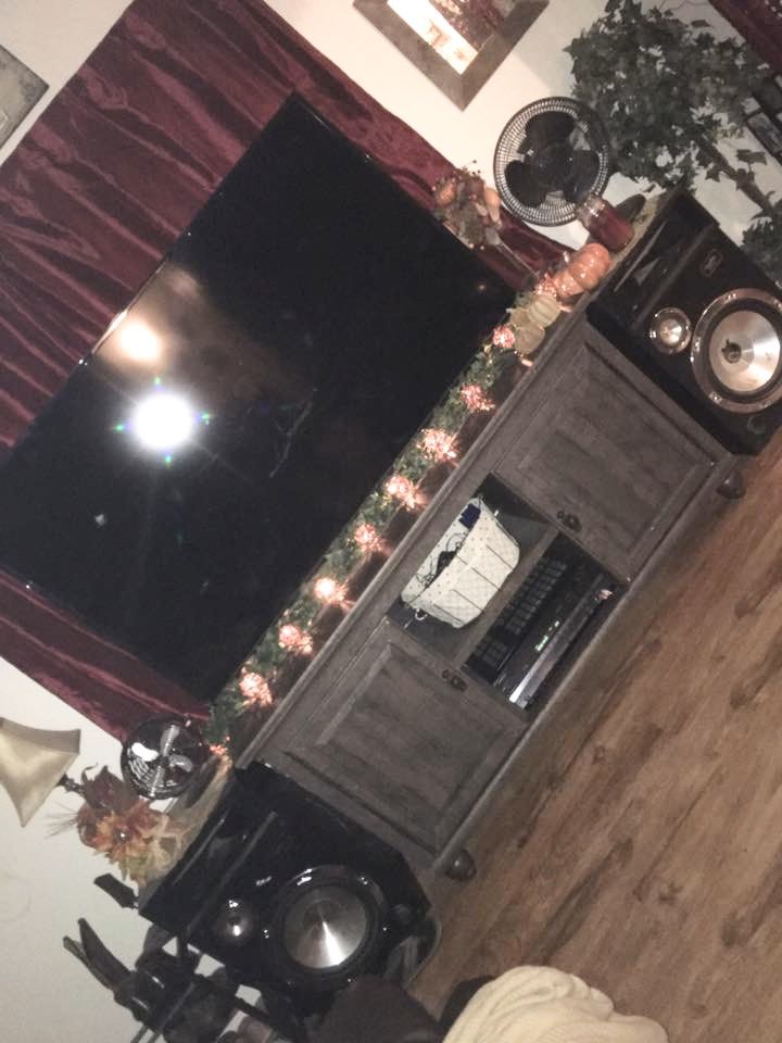 Two speakers with receiver