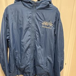 Walt Disney World Mickey Raincoat Jacket Women’s Coat Size Large - Simi Valley 