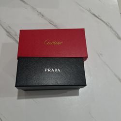 Cartiers and Prada Glasses