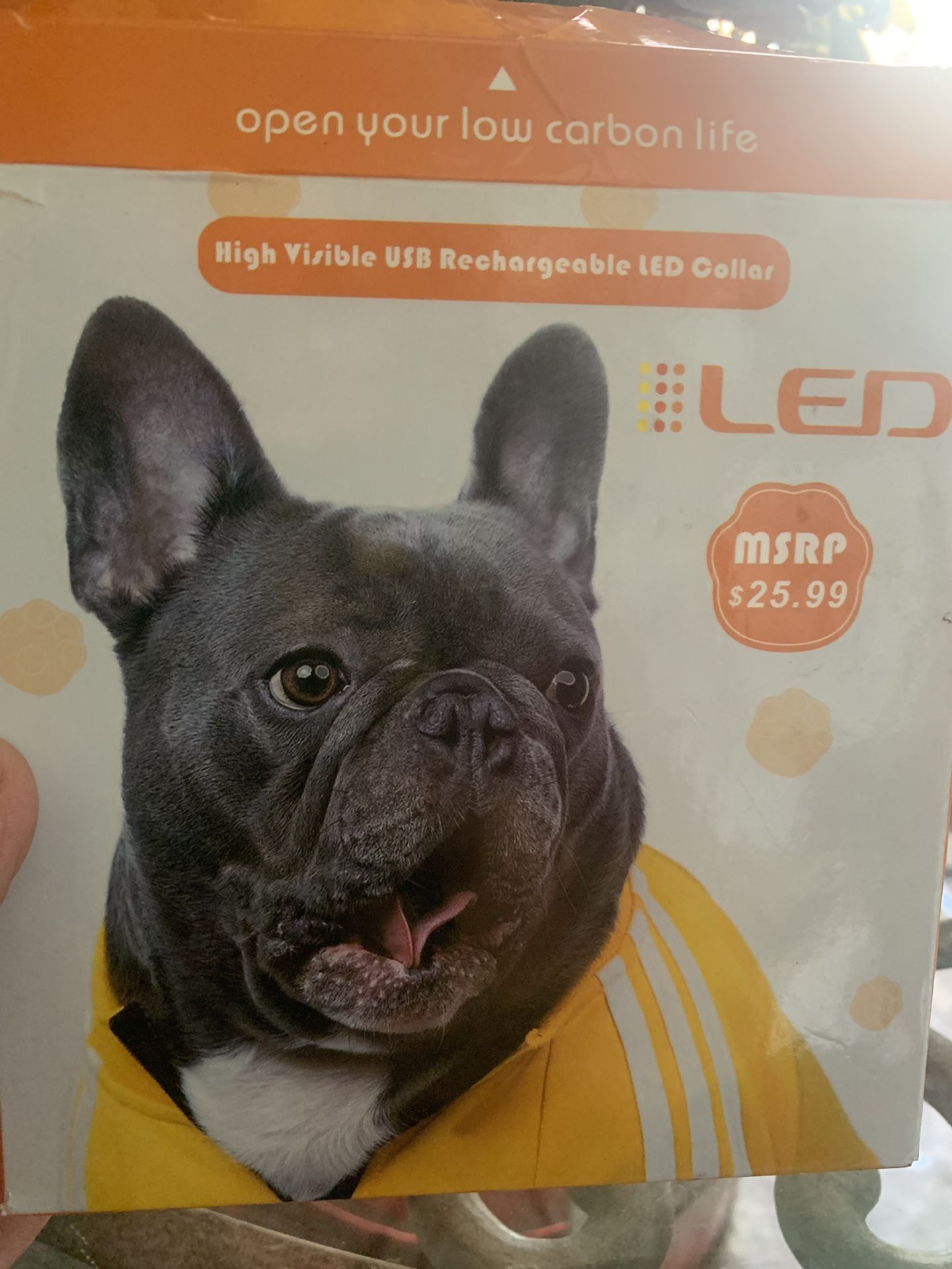 New Led High Visible USB Rechargeable Dog Collar