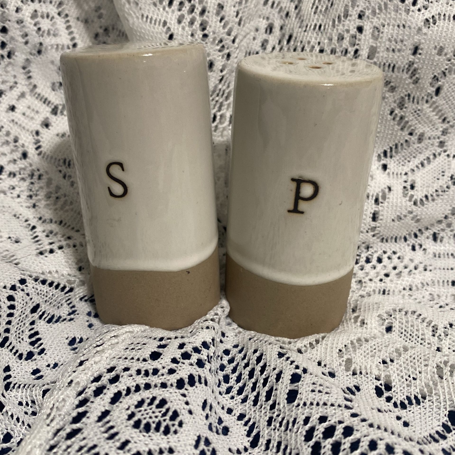 Magnolia Hearth and Hand Salt & Pepper Shakers.