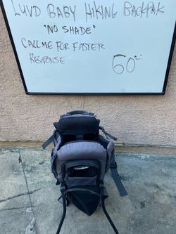 Hiking baby carrier backpack
