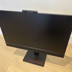 Lenovo Monitor 27inch - integrated webcam, mic, speaker - Good quality