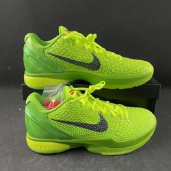 Kobe 6 Proto Grinch Size 11