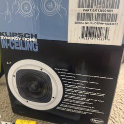 In Ceiling Speakers